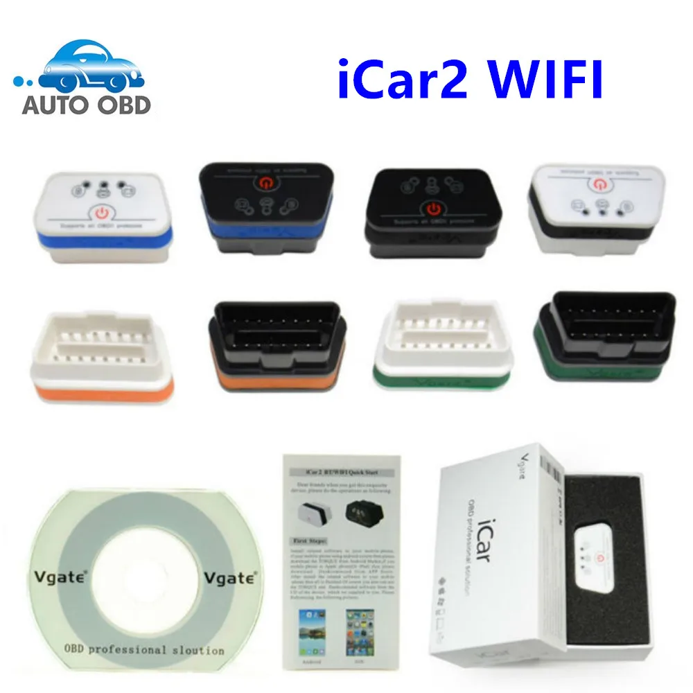 Prix pour Vgate WiFi iCar2 OBDII ELM327 100% D'origine iCar2 WiFi Vgate OBD Diagnostic Scanner Pour iOS/Android PC 2 Ans Prix pour Vgate WiFi iCar2 OBDII ELM327 100% D'origine iCar2 WiFi Vgate OBD Diagnostic Scanner Pour iOS/Android PC 2 Ans