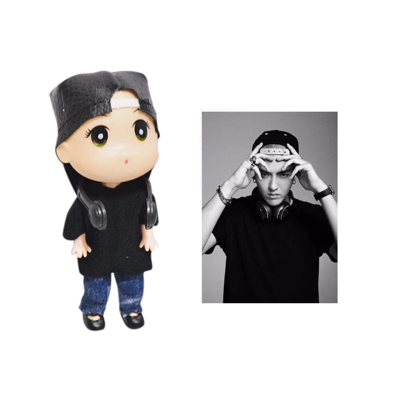

Kpop EXO Kris Handmade Doll Figure 13cm/5" Model Toy Gift Collection