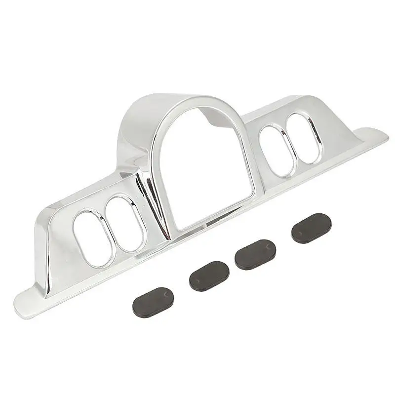 Custom Accessories 71173 Chrome 2/" Round Adjustable Blind Spot Mirror Pack of 2