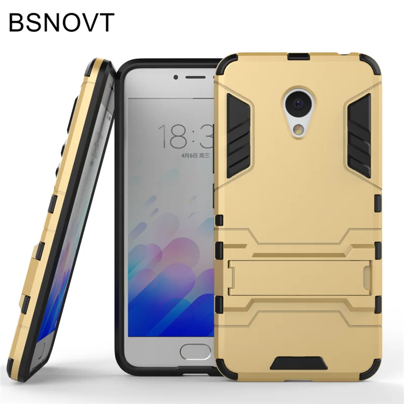 BSNOVT для Meizu M3 Note силиконовый чехол+ пластиковая подставка чехол для Meizu M3 Note держатель Fundas 5," <