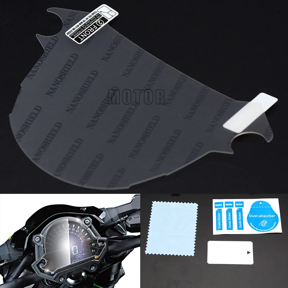 

For Kawasaki Z900/Z650 2017 Z 900 650 Motorcycle Speedometer Instrument Dashboard Cluster Film Screen Scratch Protector Stickers