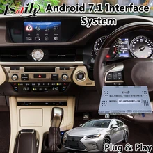 Lsailt Android 7,1 мультимедийный видео интерфейс автомобильный gps-навигатор для Lexus ES 350 модель- с управлением мышью