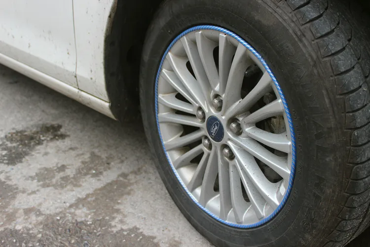 8 м/рулон протектора колеса автомобиля стикер Стайлинг полосы обода колеса защита шин с 3м клей автомобиля декоративные авто аксессуары