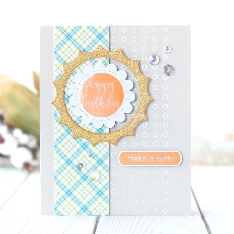 

Eastshape Lace Border Metal Cutting Dies For Card Making DIY Dies Scrapbooking Album Paper Card Embossing StencilsDie Cuts