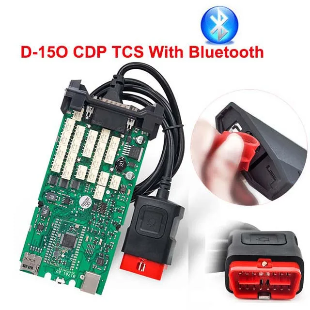 A+ КАЧЕСТВО Одиночная зеленая доска cdp tcs bluetooth Multidiag pro,00 keygen программное обеспечение OBD2 автомобили Грузовики диагностический инструмент - Цвет: Original case BT