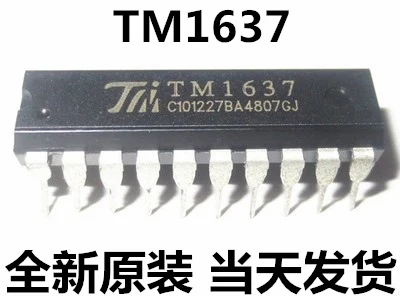 TM1637 DIP-20 DIP СВЕТОДИОДНЫЙ драйвер цифровой трубки IC новый оригинальный реальный Micro дней-ZYXP2