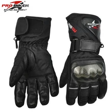 Pro Biker Guantes Motorcycle Gloves Waterproof Leather Gloves Motorcycle Winter Warm Bike Glove Motocross Motorbike Moto
