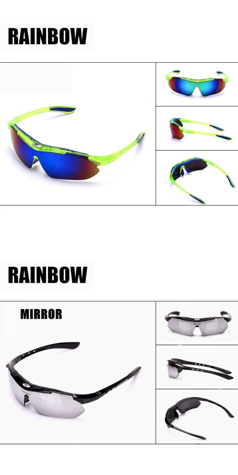 Ridding Eyewear profession Cycling glasses Sport Goggles  Windproof Bike Mountaineering glasses Sport Fishing Sunglasses Racing