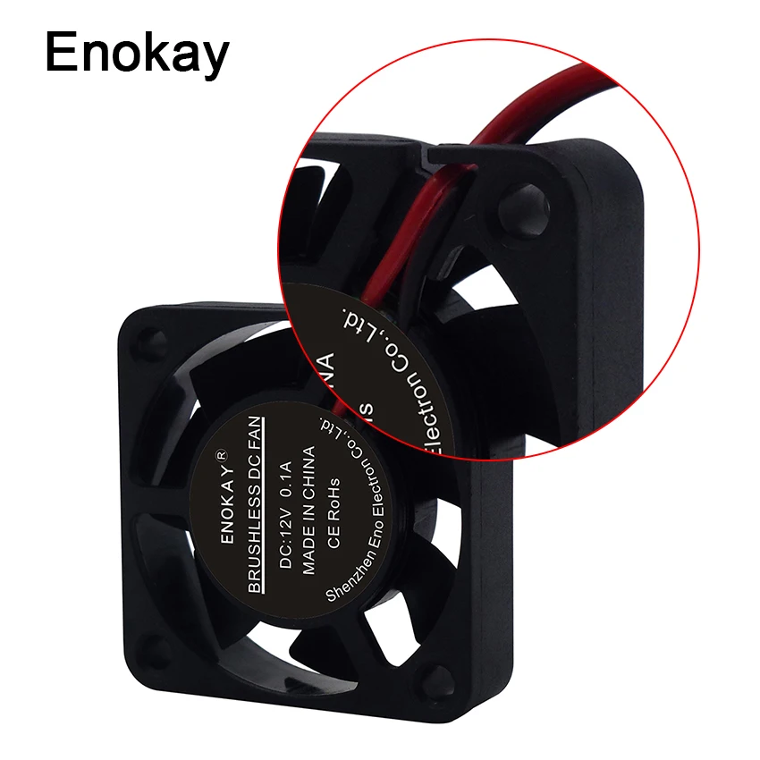 Оптовая продажа 5 штук Enokay Заводская поставка DC 12V 24V 4010 вентилятор 3D принтер