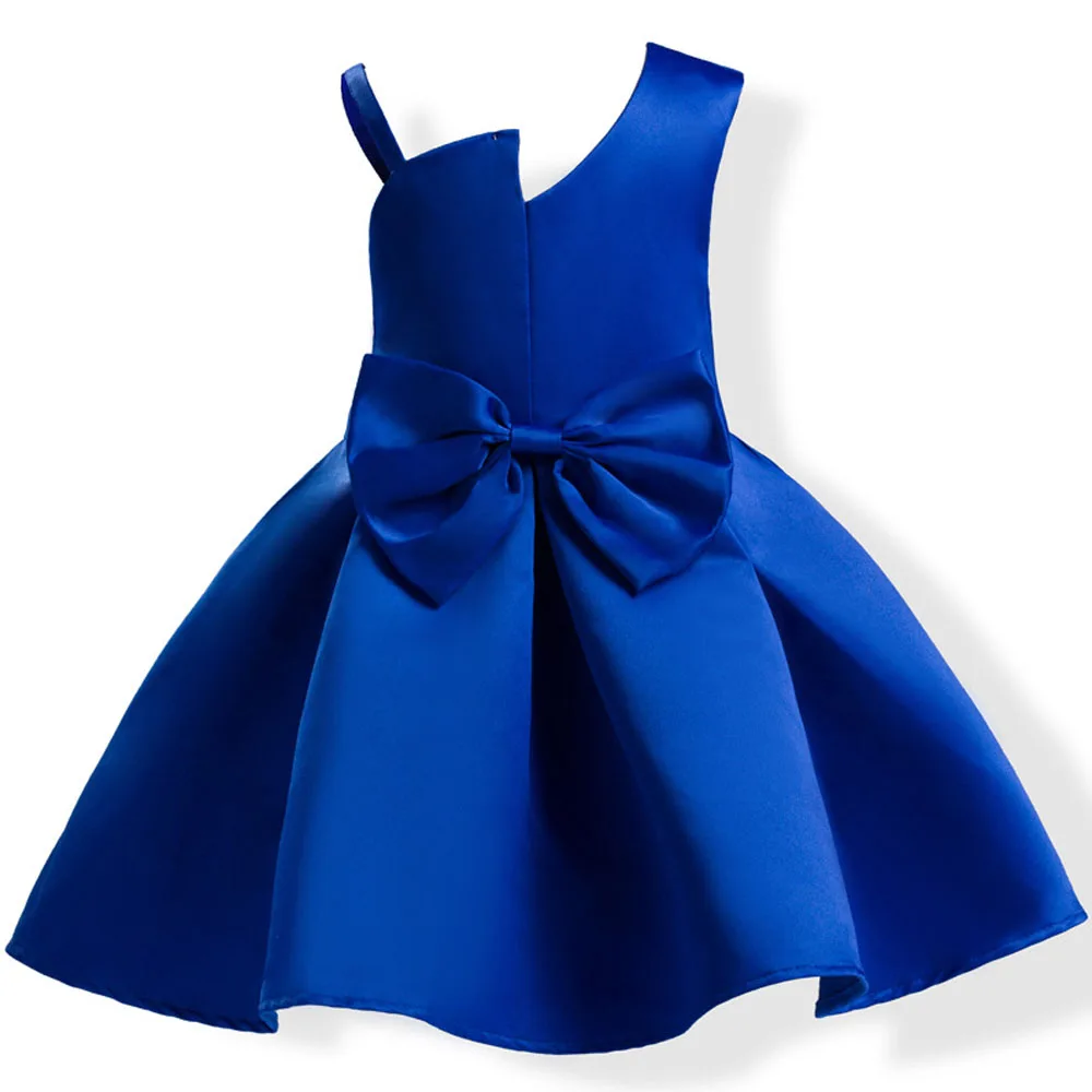 New-Teenager-Girls-Princess-Silk-Party-Tutu-Dresses-With-Big-Bow-Baby-Kids-Wedding-Vestidos-Costume (2)