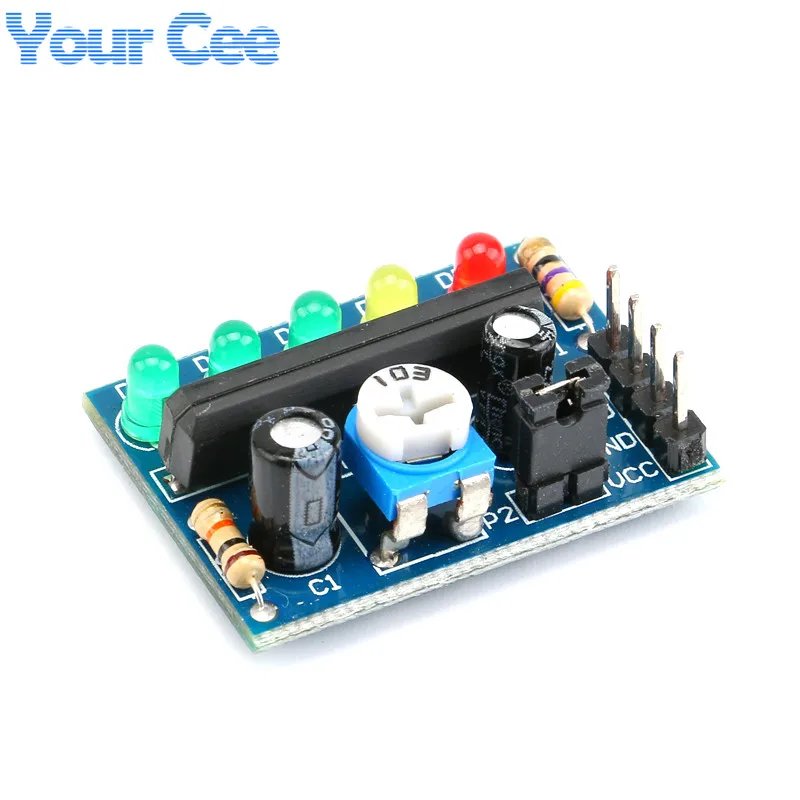 

KA2284 Power Battery Level Indicator Pro Audio Level Indicating Module 5 LED Controller AC DC Signal Pcb Board 3.5V-12V