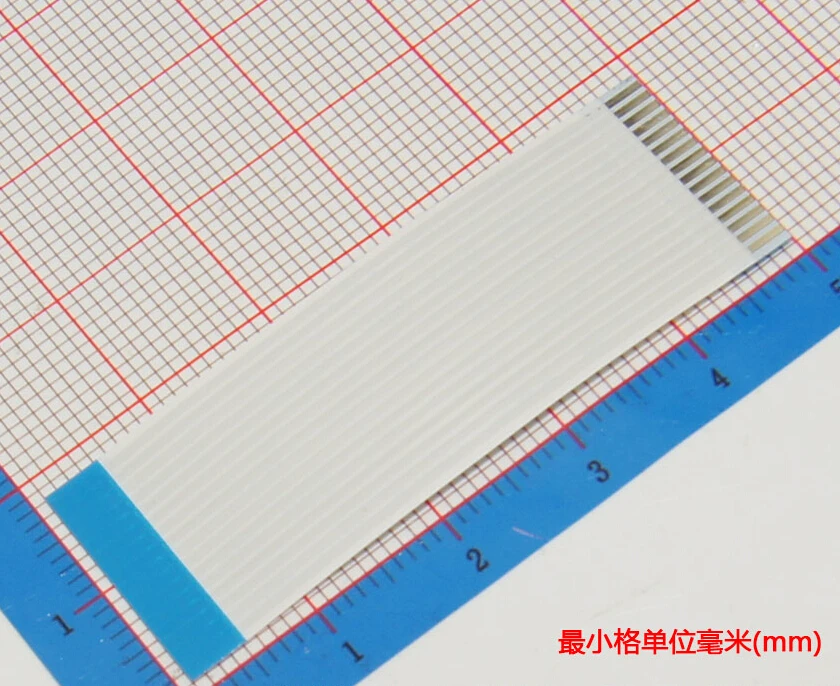 

10pcs Reverse Ribbon Cable AWM 20624 80C 60V 1.0 mm 16 Pin 50mm 16p 5cm FPC cable