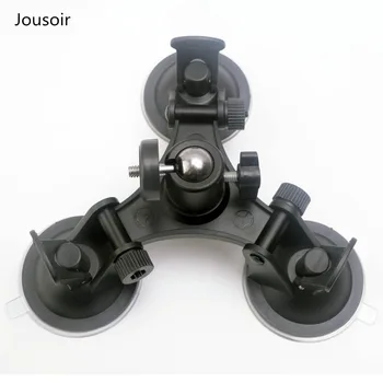 

10pcs/lot Car Windshield Triple Vacuum Suction Cup Mount Small Size Sucker adapter for GoPro Accessories CD50