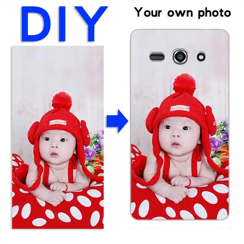 

DIY custom design name Customize printing your photo picture phone hard plastic case For Huawei Y530 pattern images cases