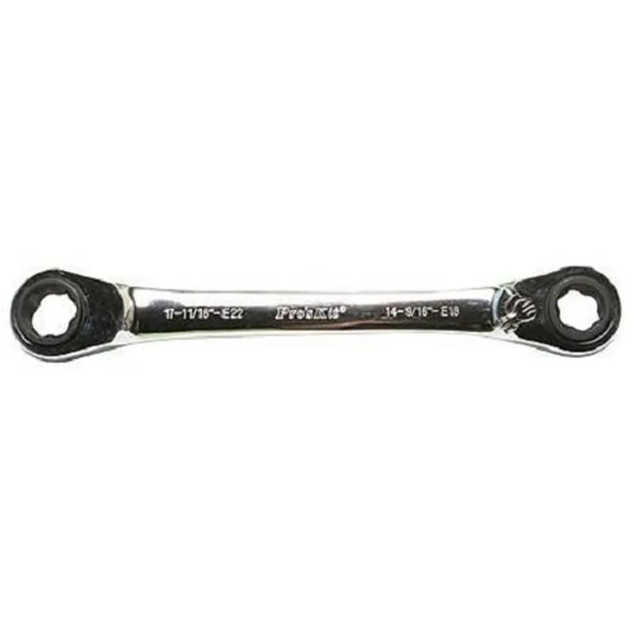 

Hot Free delivery Pro'sKit HW-312B 12 in 1 Type Ratcheting Box End Reversible Wrench 230mm