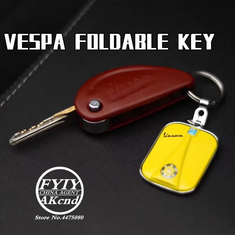 

Foldable key embryo For piaggio vespa
