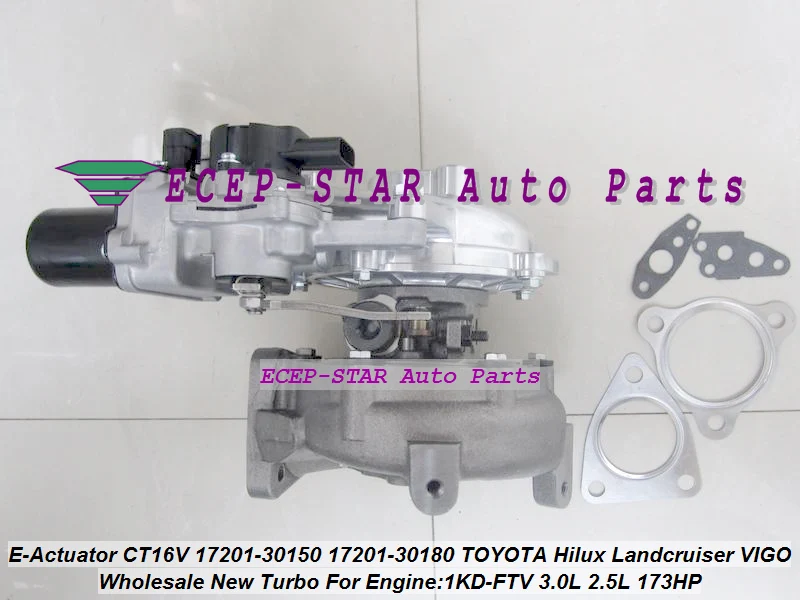 E-Actuator CT16V 17201-30150 17201-30180 TOYOTA Hilux Landcruiser KZJ90 KZJ95 VIGO 1KD-FTV 3.0L 2.5L 173HP (3)