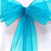 18 см* 275 см из органзы чехлы с бантом, тюлевые пояса для свадеб, рождественские мероприятия и вечерние банкеты, Рождественские декоративные пояса