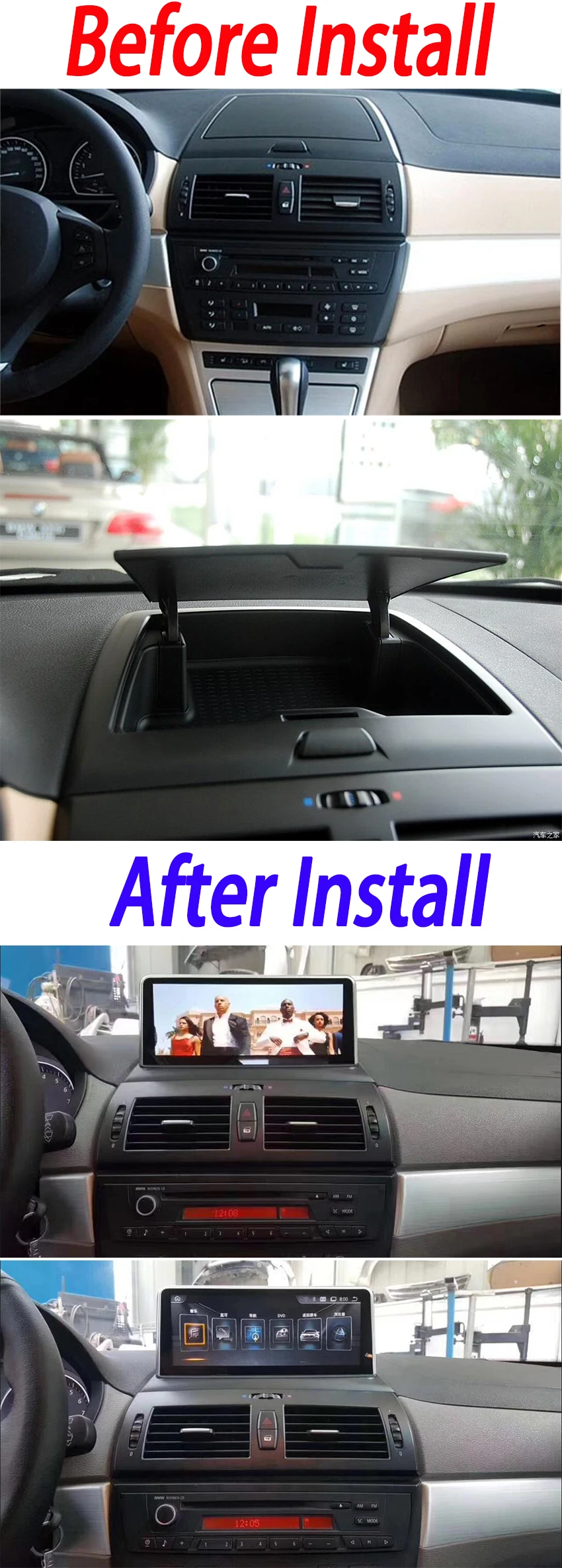 Best YESSUN Android Radio Car multimedia Player For BMW X3 E83 2004~2009 stereo radio multimedia GPS navigation with WIFI Bluetooth 0