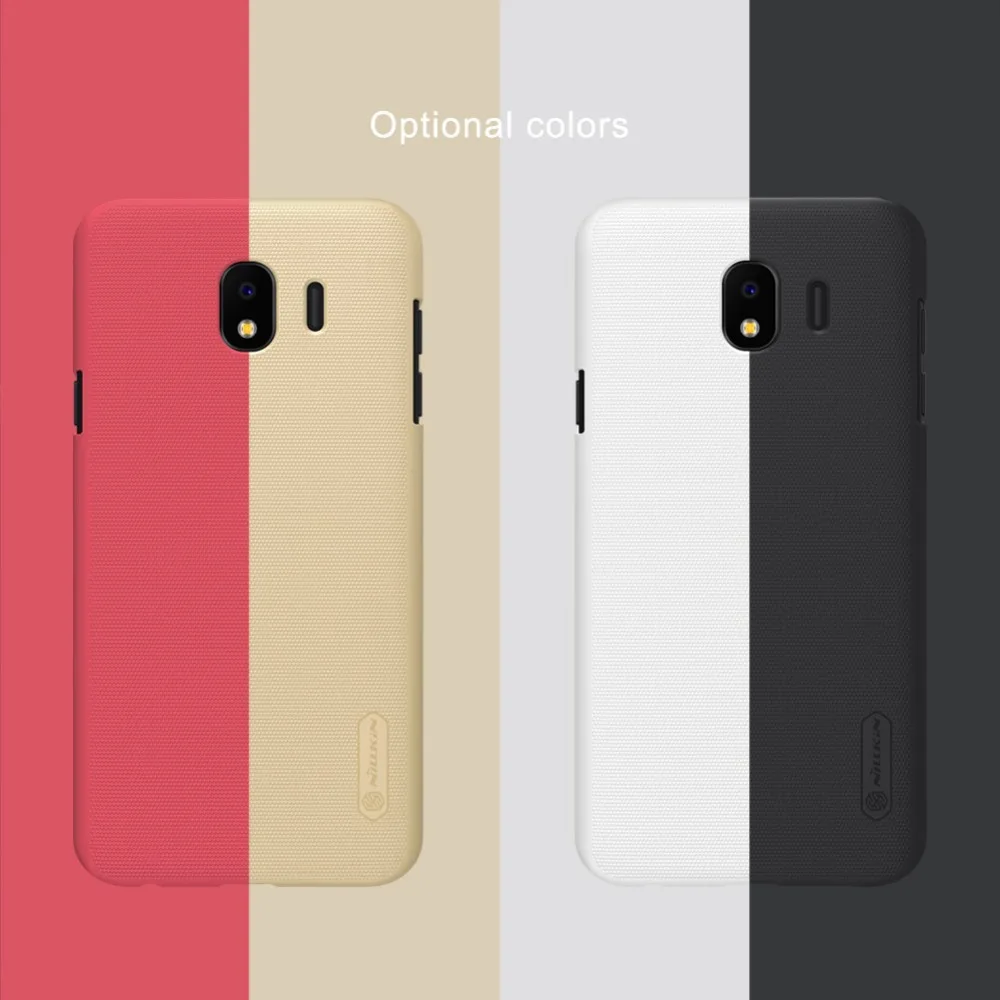 Samsung Galaxy J4 case plastic cover 5.5 Nillkin frosted case for Samsung Galaxy J4 coque funda capa on phone bags J400F (9)
