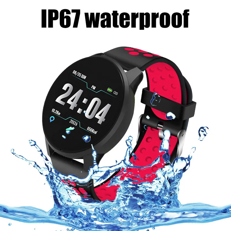 Lige New Women Smart Bracelet Fitness Tracker Ip67 Waterproof Smart Watch Blood Pressure Monitor-2