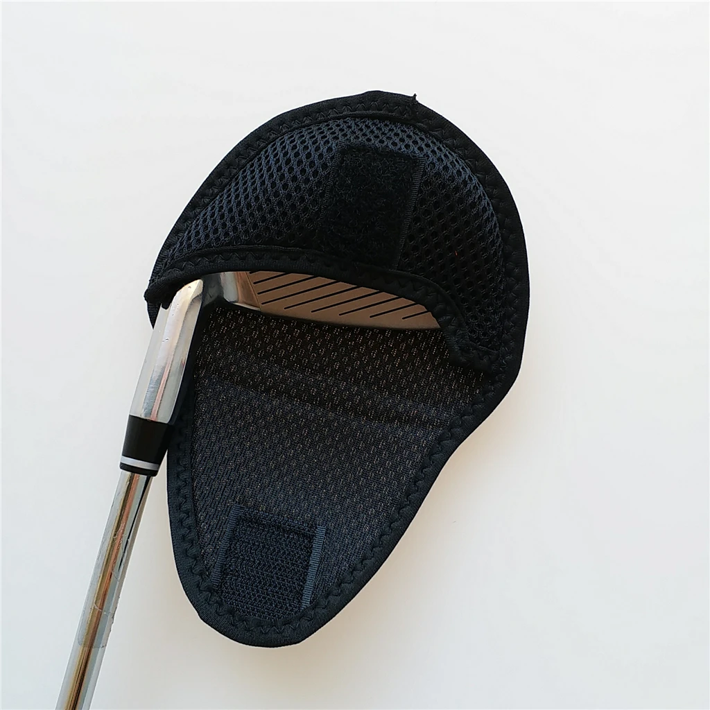 Lightweight Mallet Putter Head Cover Golf Headcover Protector Bag with Fastening Tape For Scotty Putter Embroidery Headcover