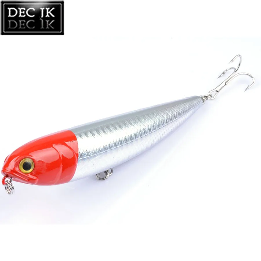 Plastic Hard Floating Pencil Sea Fishing Lure Wobblers For Pike Trolling 1PCS Saltwater Fake Artificial Bait For Fishing Tackle (1)