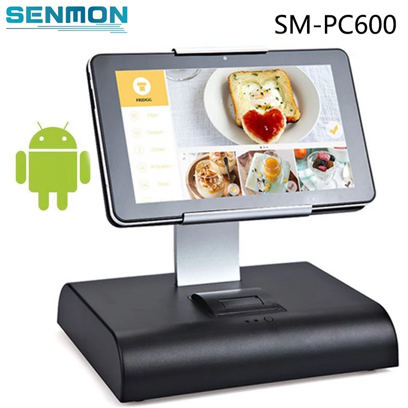 

10"Inch Free SDK Wifi,Bluetooth POS Terminal System software touch screen Android cash register with 58/80mm Ticket Printer