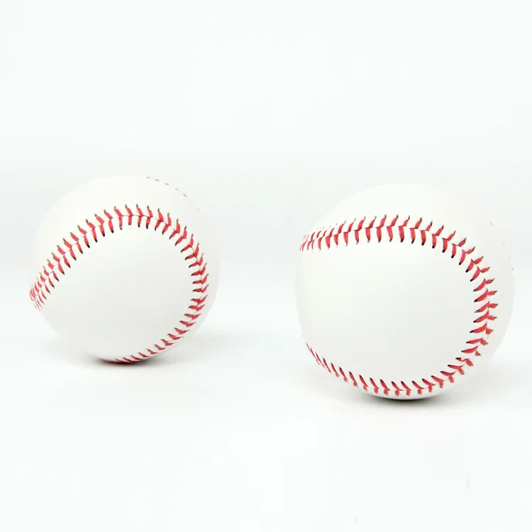 Стандартный бейсбол софтбол " ручной работы Бейсбол s ПВХ верхний резиновый внутренний Мягкий Бейсбольный мяч тренировочные упражнения beisebol