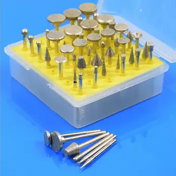 

50Pcs 1/8inch Shank Rotary Burrs Grinding Head Bits Carving Polishing Tool Set