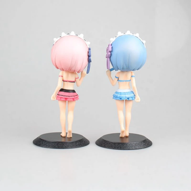 Аниме Qposket Re: Zero Life в другом мире от zero рам и рем купальник Ver. ПВХ фигурка