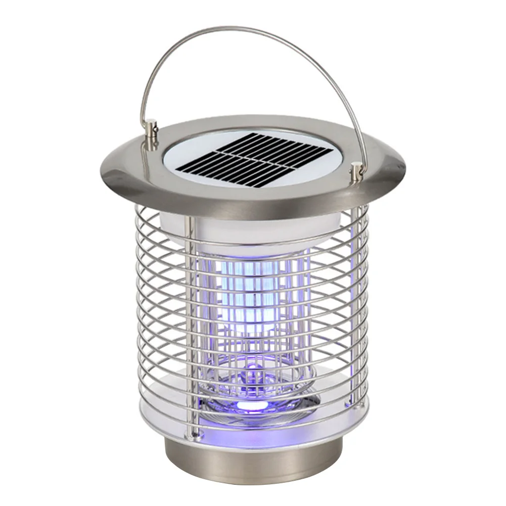 

USB Electronic Indoor Portable Smart Solar Powered Outdoor Bug Practical Trap Zapper LED Light Insect Mosquito Killer Lamp