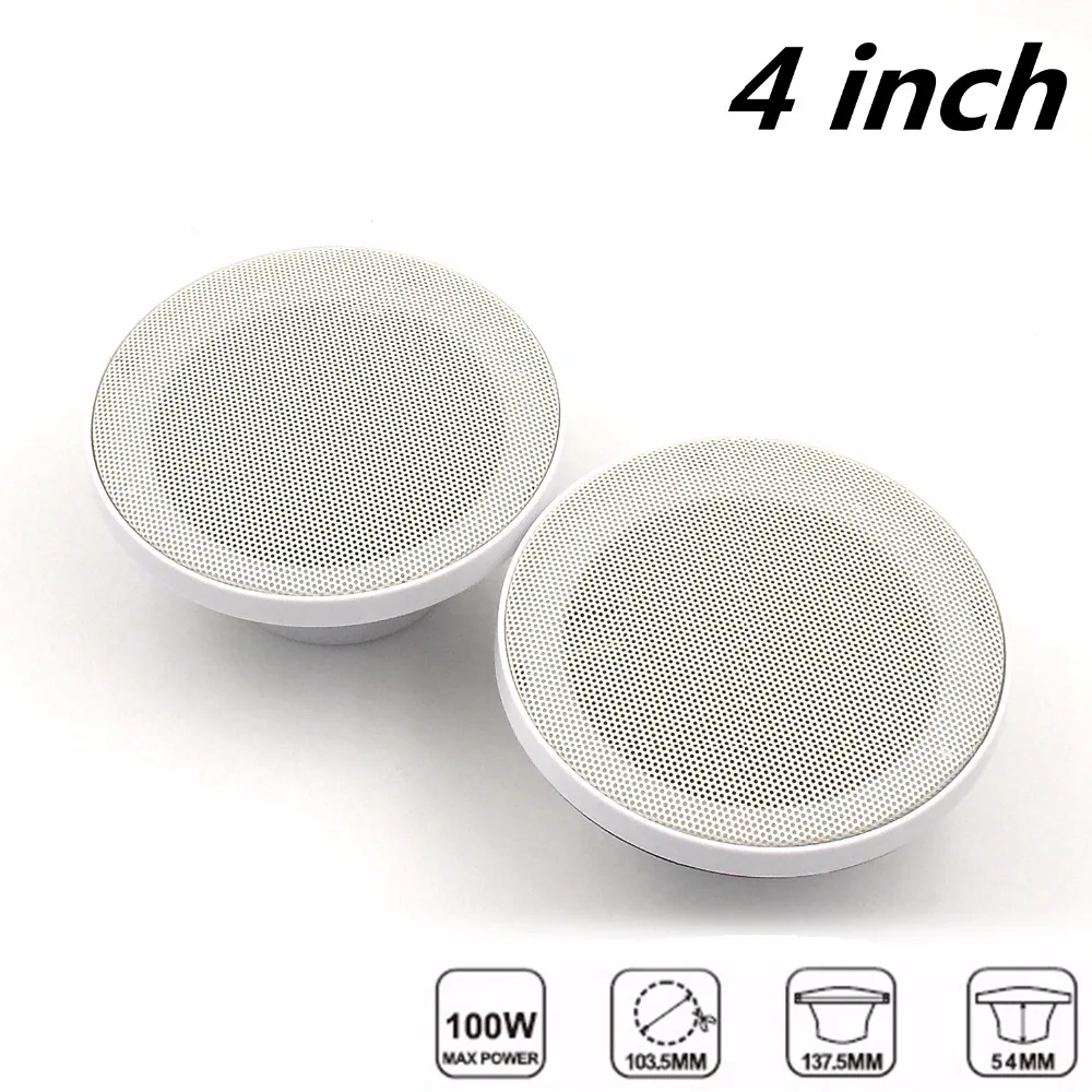 Marine Boat 4 Inch 160w 2 Waterproof 