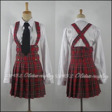 Venta caliente aph hetalia cosplay costume dress w academia mujeres chica uniforme escolar desgaste del partido cotton dress
