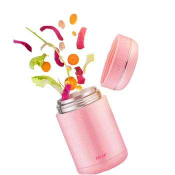 

Lunch Box Stainless steel Insulated Food vacuum Flask Container With Bag Insulation Thermo Bento For Children Storage
