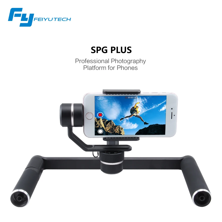  Feiyu Tech SPG PLUS 3 axis handheld smartphone action camera gimbal professional photography platfo