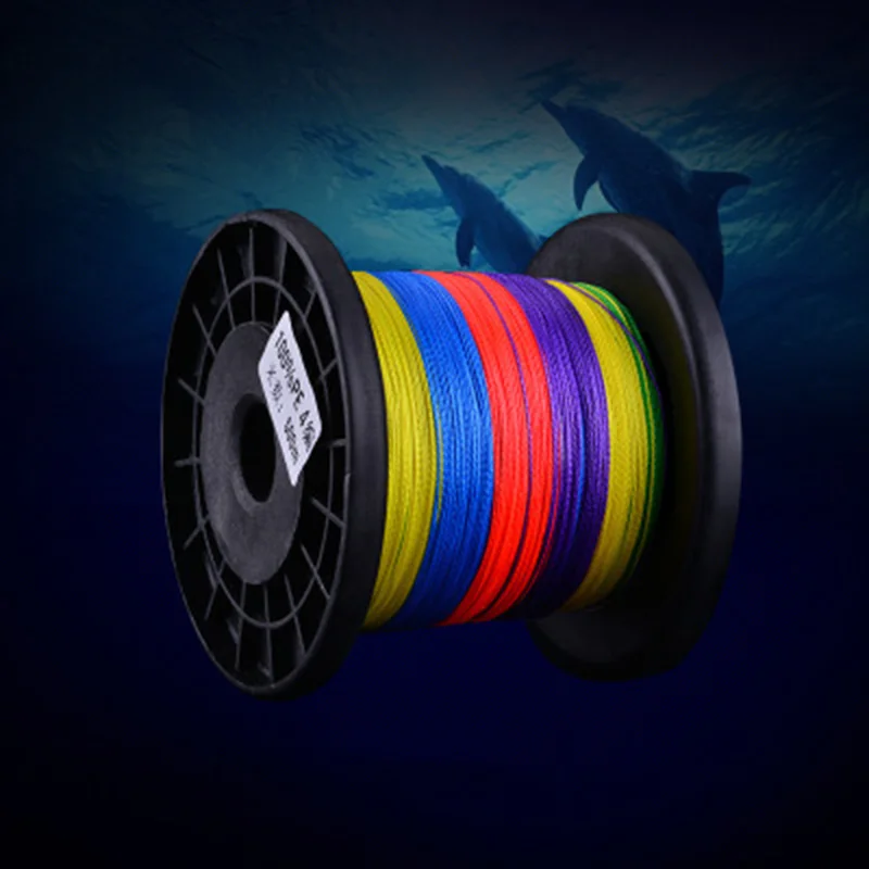 

LIEYUWANG 2000M/2188Yards 4 Weaves 5 Colors PE Line Braided Fishing Line Strong Multifilament Fishing Line Smooth Skating