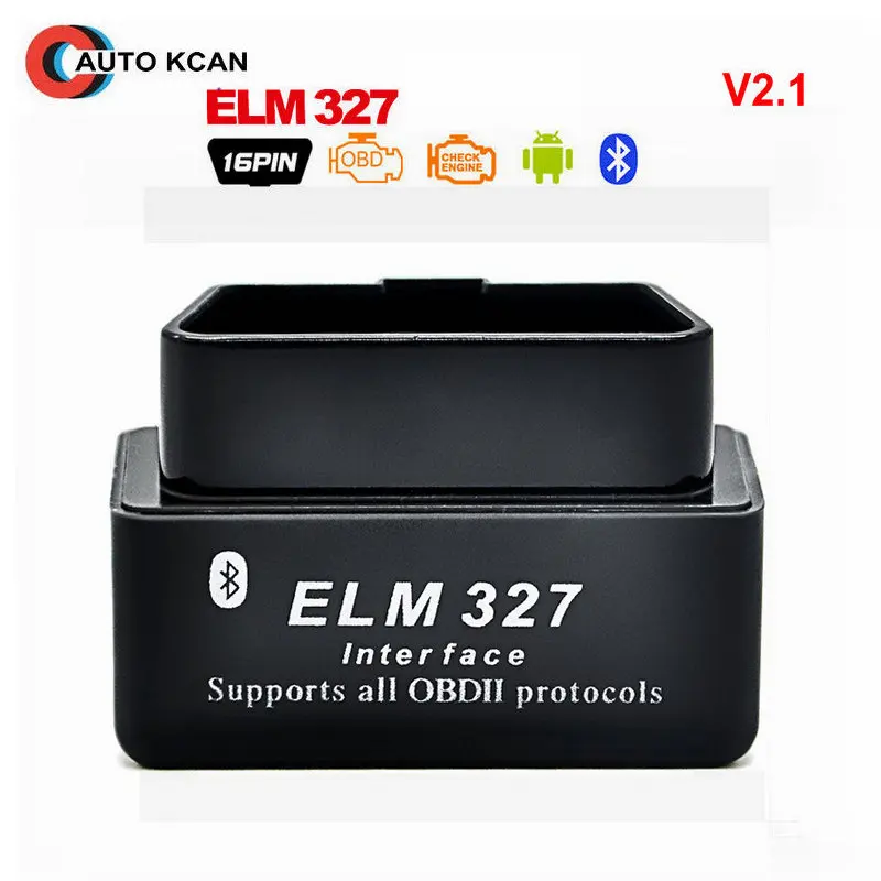 Диагностический сканер OBD2 мини тестер OBDII V2.1 V1.5 ELM327 Bluetooth для Android/Windows/Symbian|bluetooth