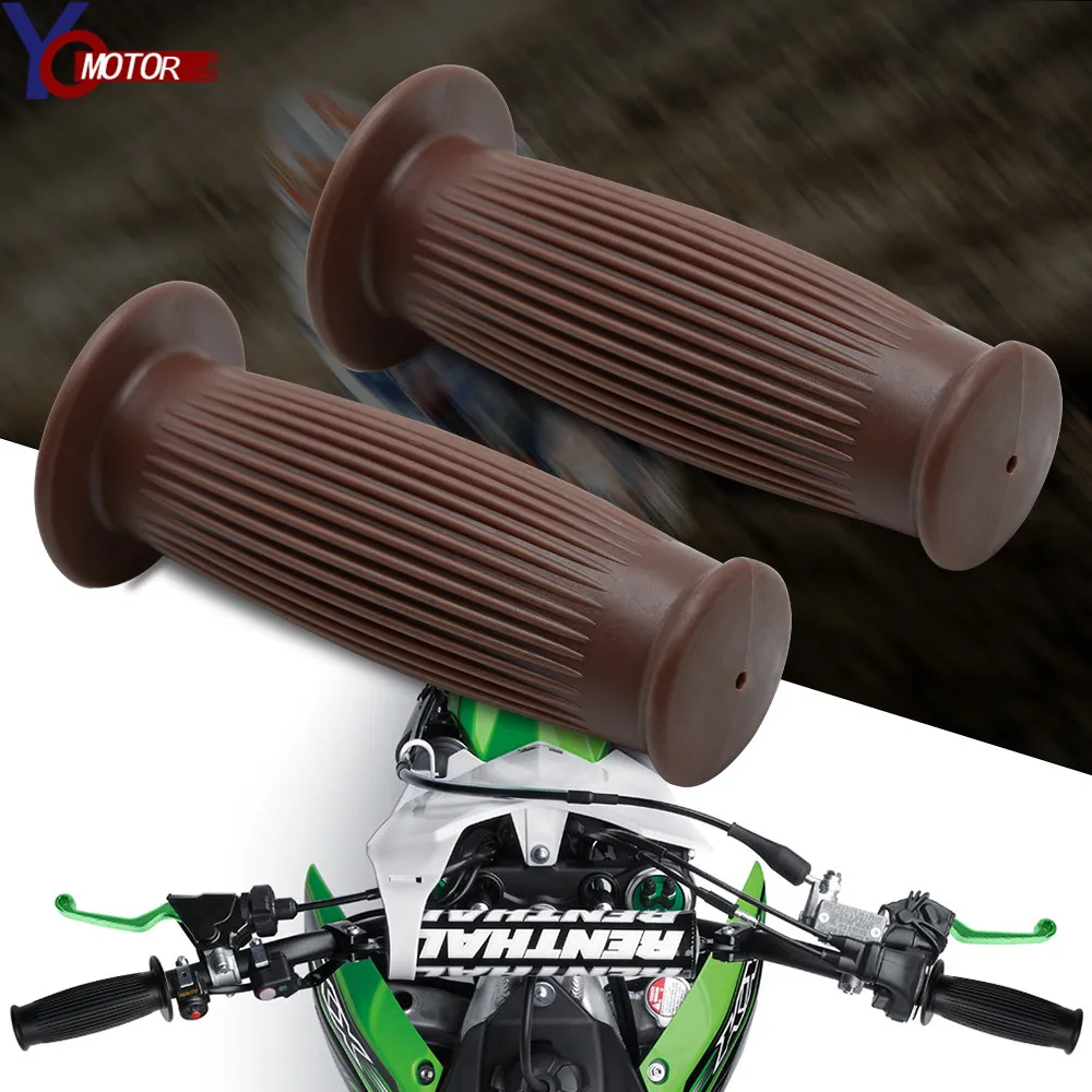 Manubrio Retro Moto Manubrio Vintage Hand Grip Dirt Pit Bike Manubrio Gel Manopole Freni Per Aprilia Srv850 Srv 850