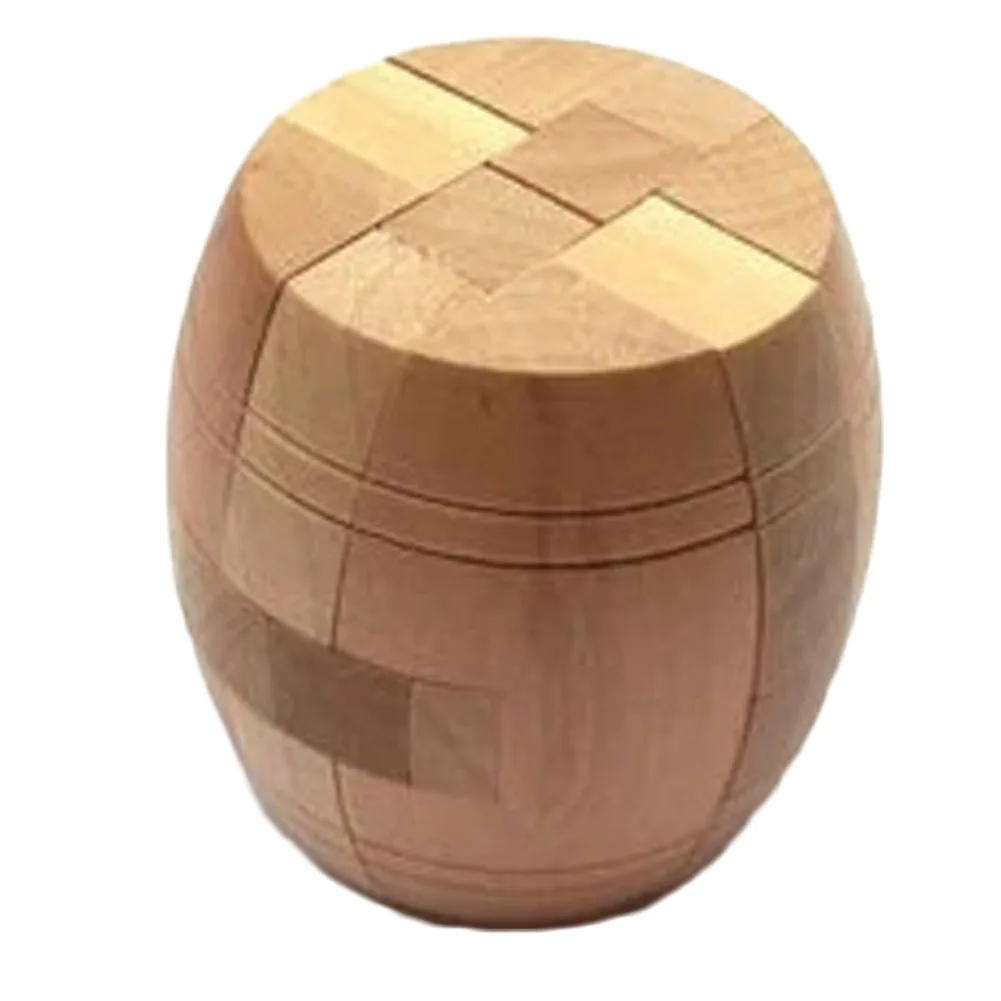 

New Arrival Adult Wooden Educational Toys Games, Unlock Barrel Ming Lock