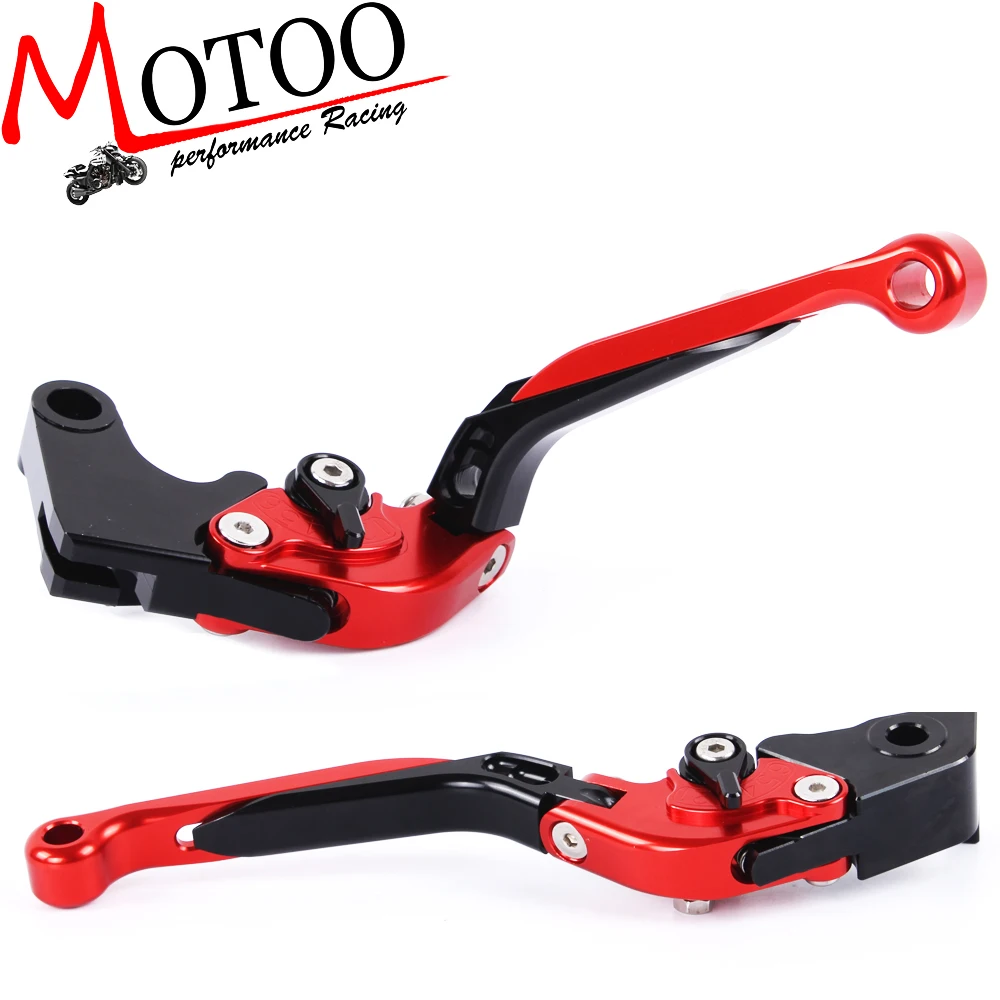 

R-104/Y-688 Adjustable CNC 3D Extendable Folding Brake Clutch Levers For Yamaha YZF R1 2009-2012