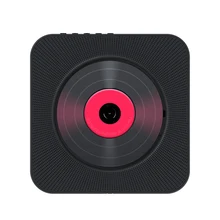 Портативный Bluetooth HiFi CD музыкальный плеер FM радио U диск 3,5 мм разъем для наушников Настенный CD плеер динамик с пультом дистанционного управления