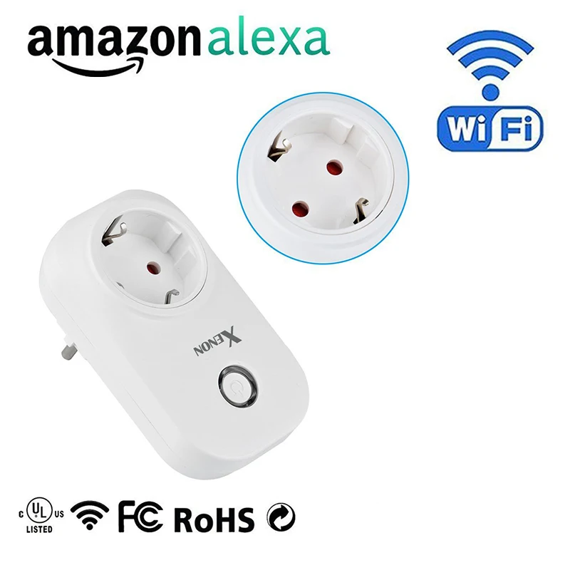 Xenon Smart plug WiFi power Socket outlet Wireless App Remote Control