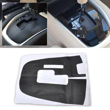 DWCX Car Styling Car Carbon Fiber Gear Shift Panel Protective Sticker Decal For Nissan Rogue/X-Trail 2014 2015 AT Automatic