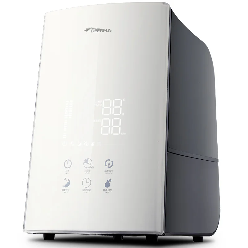 

NEW Ultrasonic Humidifier 4.9L 350ml/h White Smart Timing Ultrasonic Essential Oil Aroma Diffuser Air Humidifier Mist Maker