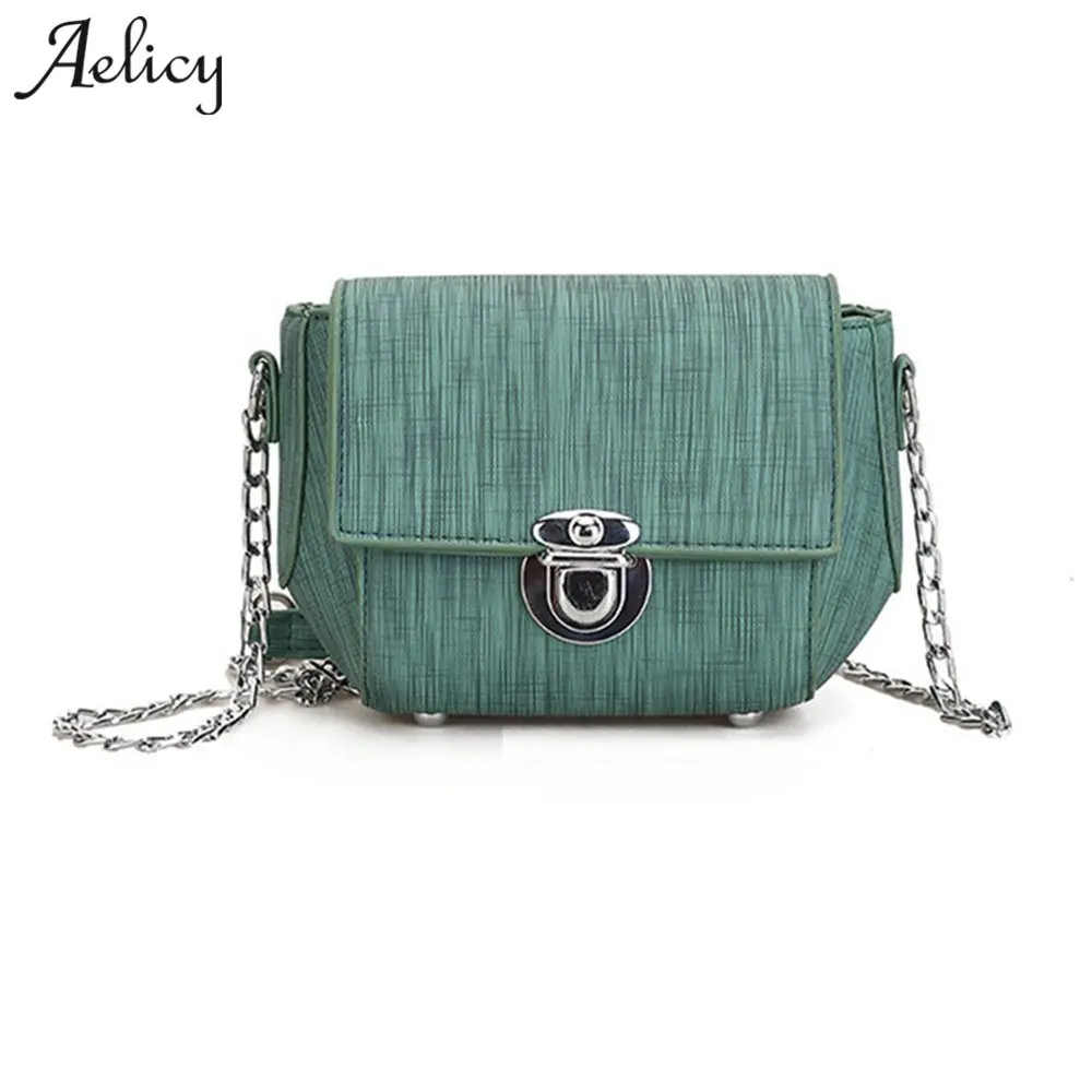 

Aelicy luxury Chains Metal Handle Small Handbags hotsale Laides Purse Famous Brand Women Evening Clutch Messenger Shoulder Bags