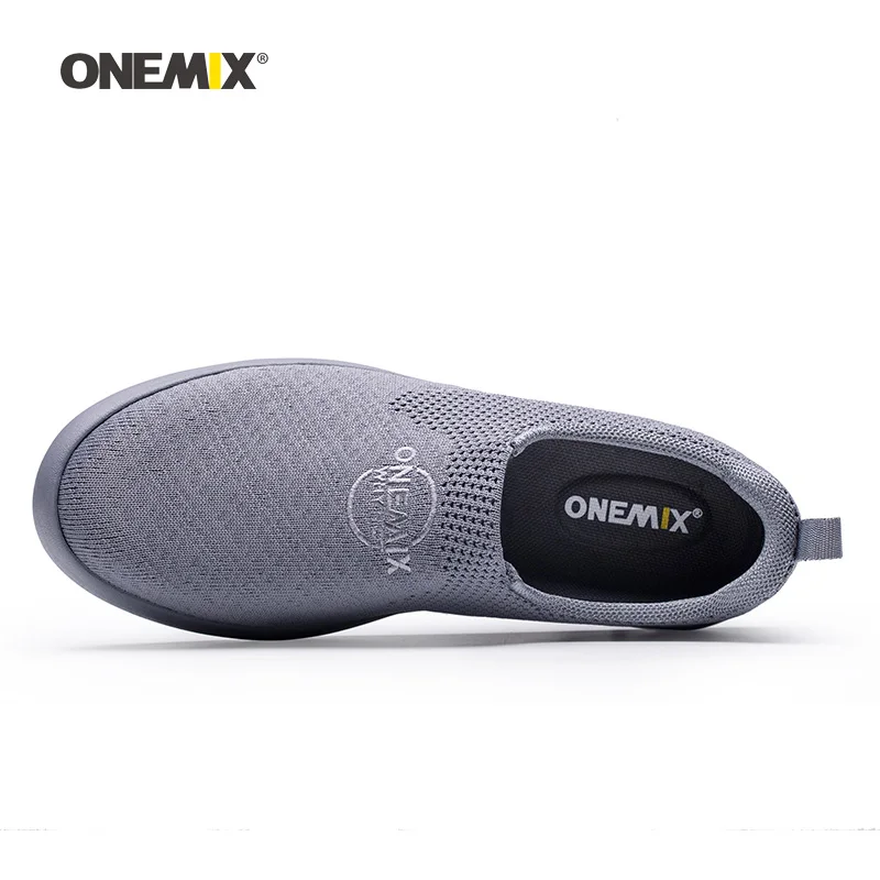 Мужские кроссовки Onemix для скейтборда мужские вязаные сетчатые дизайнерские