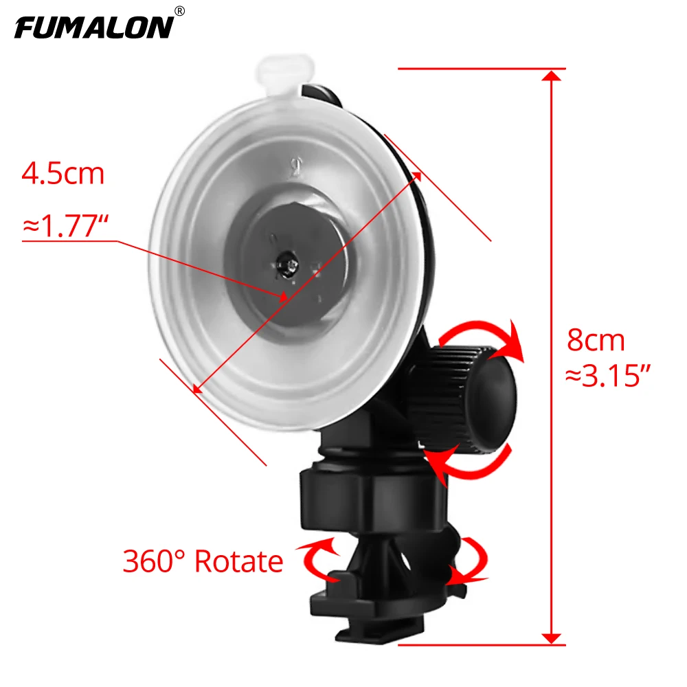 

Hidden Mini Small Mount Holder For YI Dash Camera Suction Cup Bracket Mount Holder For Xiaomi YI Dash Camera Holder