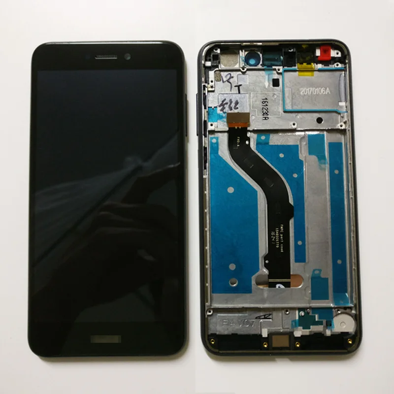 imágenes para Para Huawei P8 lite 2017 PRA-LA1 PRA-LX1 PRA-LX3/honor 8 lite PRA-LX2 Pantalla LCD de Pantalla Táctil Digitalizador con marco asamblea imágenes para Para Huawei P8 lite 2017 PRA-LA1 PRA-LX1 PRA-LX3/honor 8 lite PRA-LX2 Pantalla LCD de Pantalla Táctil Digitalizador con marco asamblea