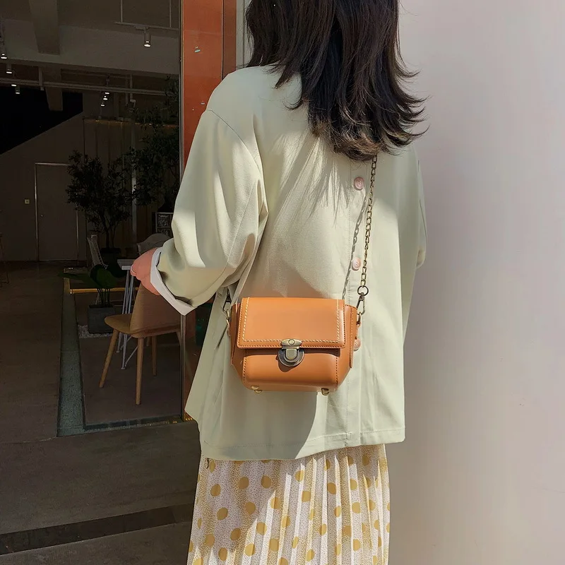 

Soft PU Leather Women Handbag High Quality Female Flap Chain Bag Luxury Designer Small Bag Fashion Brand Shoulder Crossbody Bag